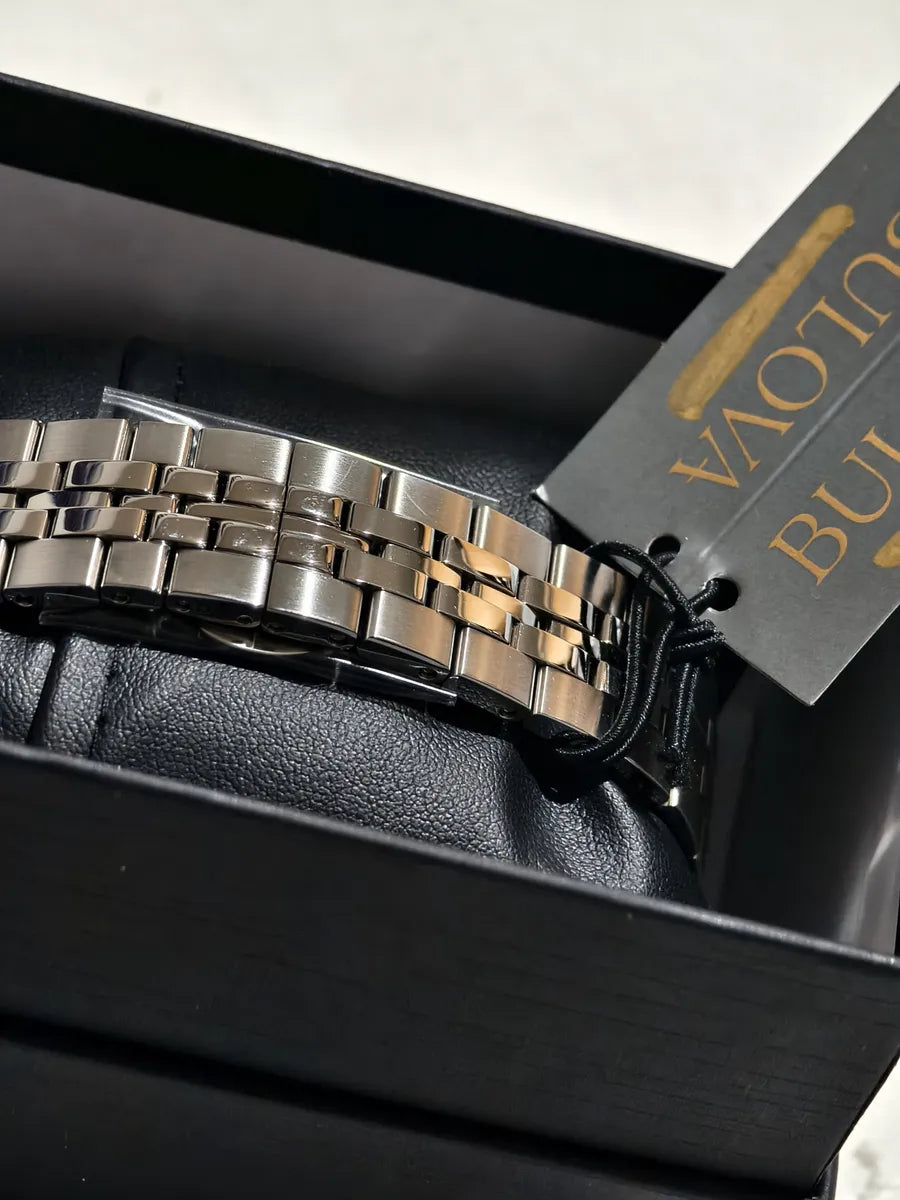 Reloj Bulova 96b372 41mm Cristal Zafiro Alta Frecuencia (Reacondicionado)