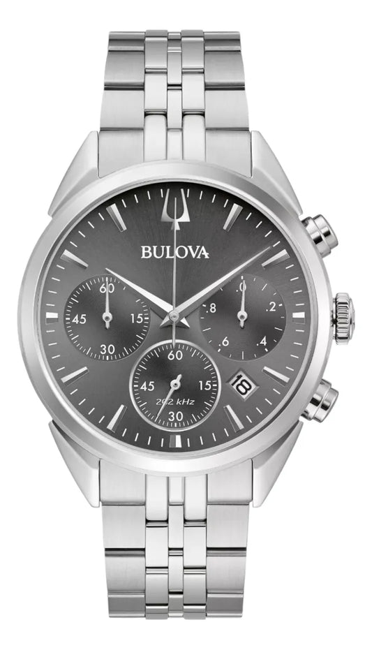 Reloj Bulova 96b372 41mm Cristal Zafiro Alta Frecuencia (Reacondicionado)